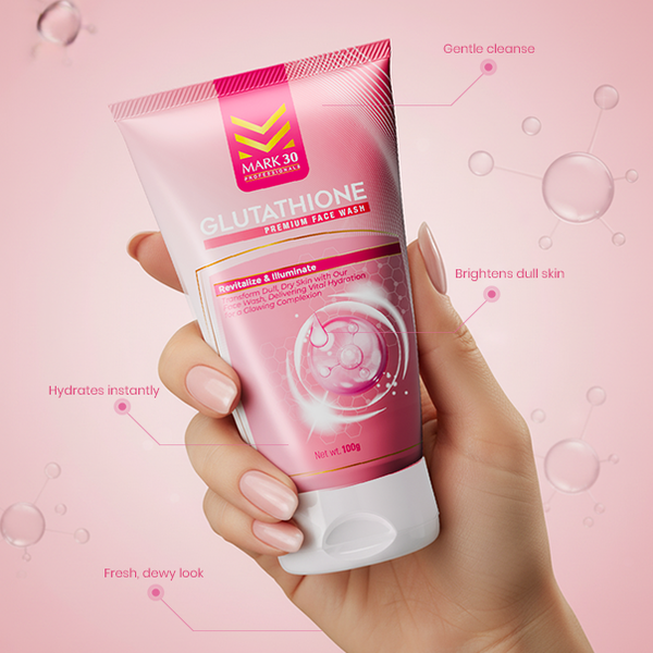 glutathione face wash in pakistan Glutathione Facewash – Mark 30