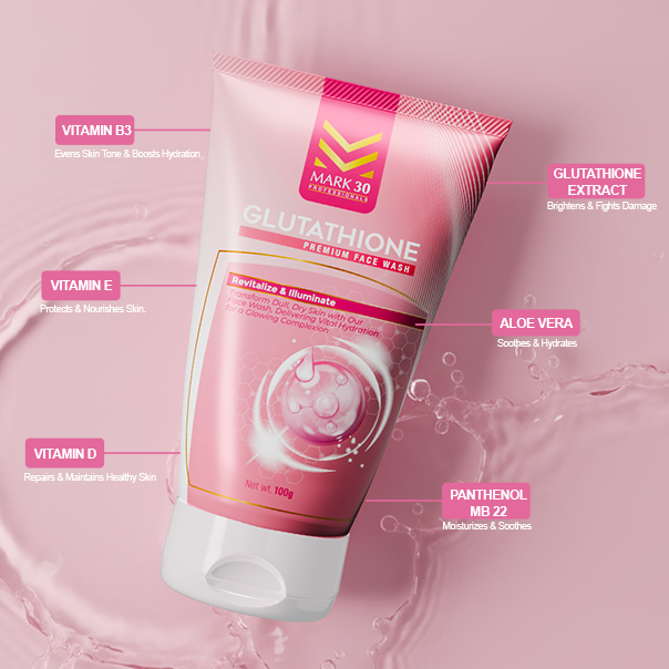 glutathione complexion face wash Gel Skin Recipe Glutathione Face Wash for Glowing