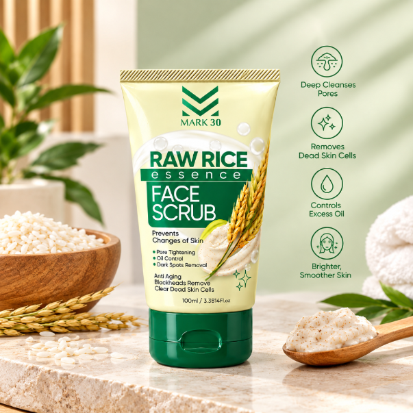 Mark30 Raw Rice Face Scrub 100ml